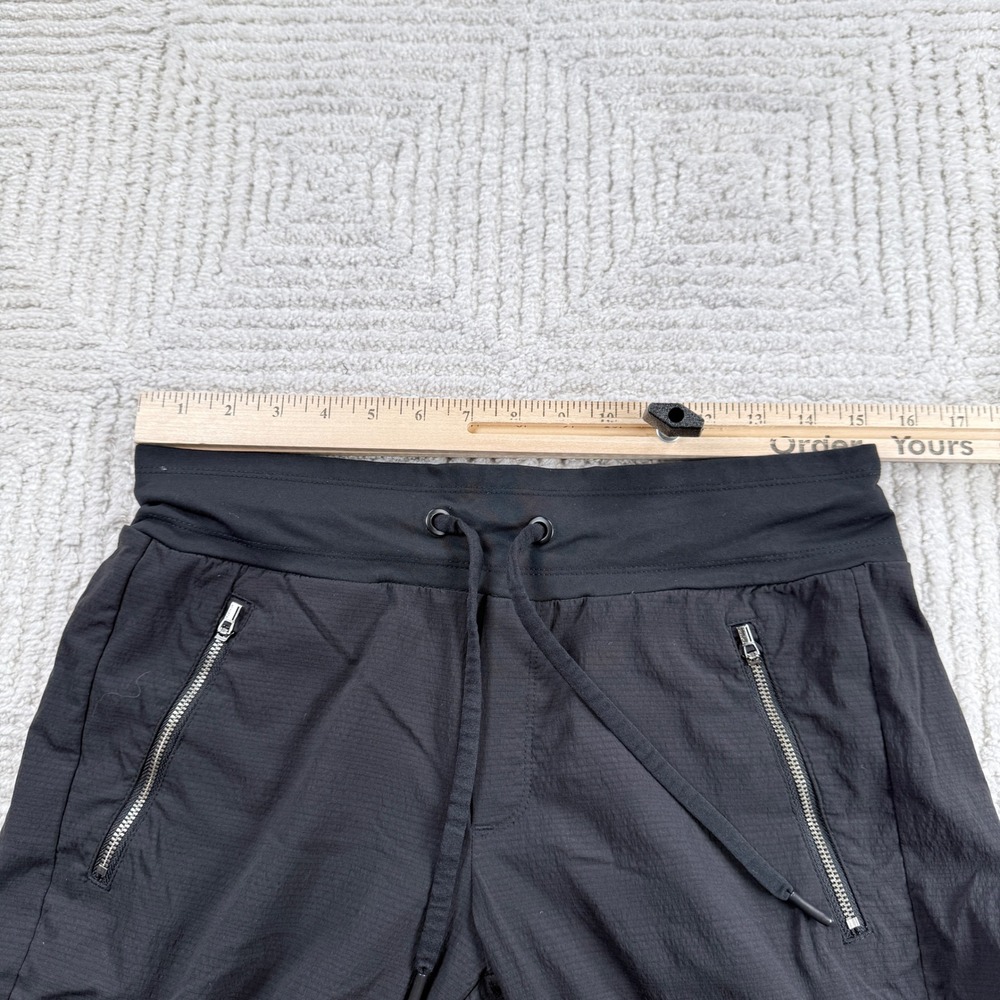 Athleta Trekkie North Jogger Women 6 Black Hiking Travel Pants Gorpcore Utility - Picture 5 of 10